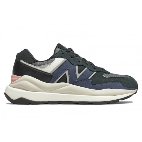 Кроссы New Balance 57/40 Black Navy (W) - женская сетка размеров