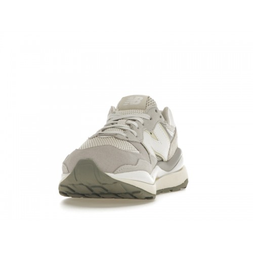 Кроссы New Balance 57/40 White Beige (W) - женская сетка размеров