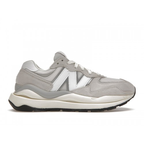 Кроссы New Balance 57/40 Nimbus Cloud Sea Salt White (W) - женская сетка размеров