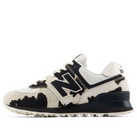 Женские New Balance 574 Cow Print Black Linen (W)