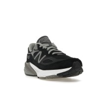 Женские New Balance 990v6 MiUSA Black Grey White (W)