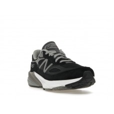 Женские кроссовки New Balance 990v6 MiUSA Black Grey White (W)