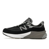 Женские New Balance 990v6 MiUSA Black Grey White (W)