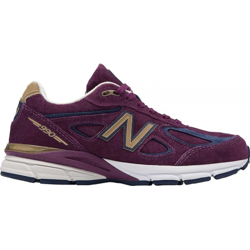 Кроссы New Balance 990v4 Claret (W) - женская сетка размеров
