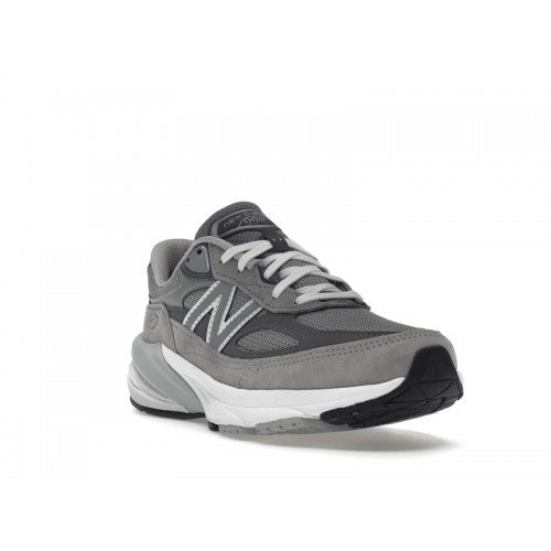 Кроссы New Balance 990v6 MiUSA Grey (W) - женская сетка размеров