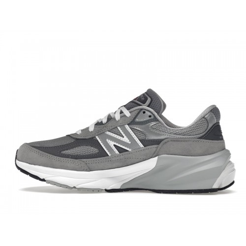 Кроссы New Balance 990v6 MiUSA Grey (W) - женская сетка размеров