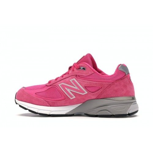 Кроссы New Balance 990v4 Pink Ribbon Komen Pink (W) - женская сетка размеров