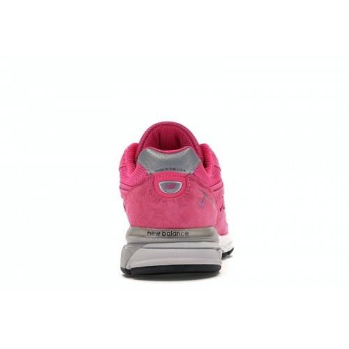 Кроссы New Balance 990v4 Pink Ribbon Komen Pink (W) - женская сетка размеров