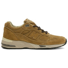 Женские New Balance 991v1 Luxe Suede MiUK Dijon Castle Wall (W)
