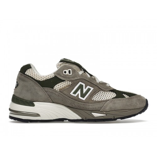 Кроссы New Balance 991 MiUK Aime Leon Dore Grey (W) - женская сетка размеров