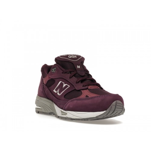 Кроссы New Balance 991 Kith Purple (W) - женская сетка размеров