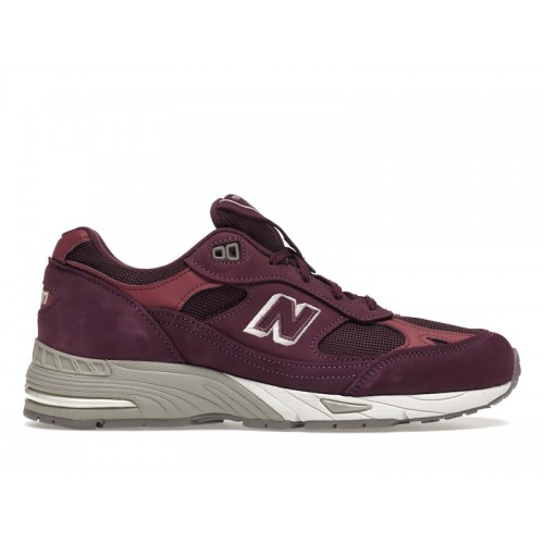 Кроссы New Balance 991 Kith Purple (W) - женская сетка размеров