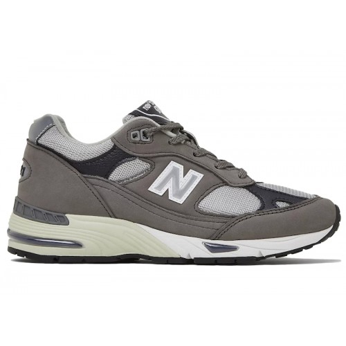 Кроссы New Balance 991 MiUK Castlerock Navy (W) - женская сетка размеров