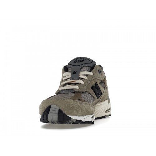 Кроссы New Balance 991 MiUK JJJJound Grey Olive (W) - женская сетка размеров