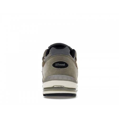 Кроссы New Balance 991 MiUK JJJJound Grey Olive (W) - женская сетка размеров