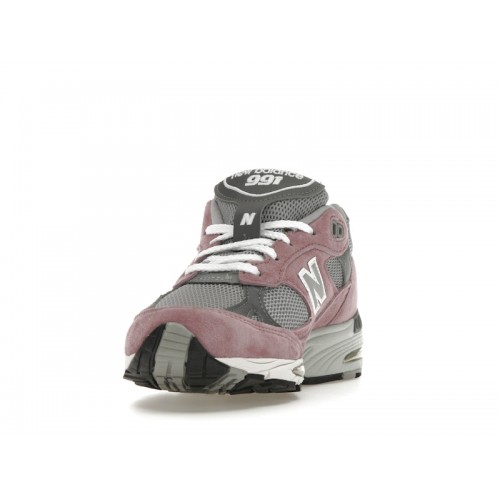 Кроссы New Balance 991v1 MiUK Wistful Mauve (W) - женская сетка размеров
