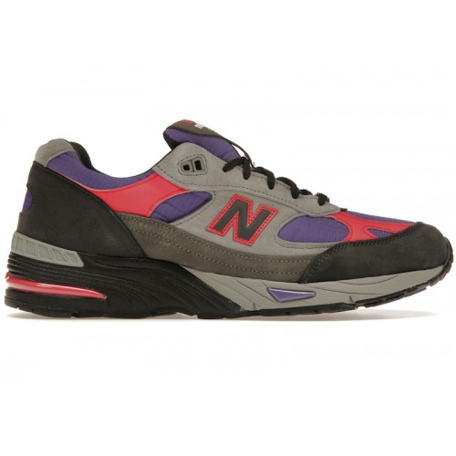 Кроссы New Balance 991 MiUK Palace Purple (W) - женская сетка размеров