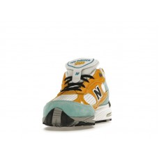 Женские кроссовки New Balance 991 SNS Yellow Blue (W)