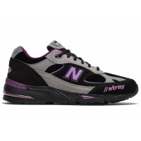 Женские кроссовки New Balance 991 Stray Rats Black (W)