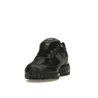 Женские кроссовки New Balance 991 Leather Black Grey (W)