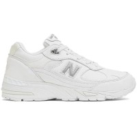 Женские кроссовки New Balance 991 MiUK White Grey (W)