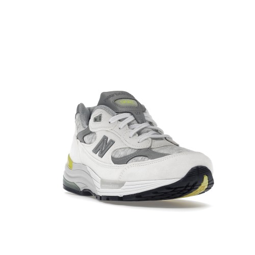 Кроссы New Balance 992 MiUSA White Cyclone (W) - женская сетка размеров