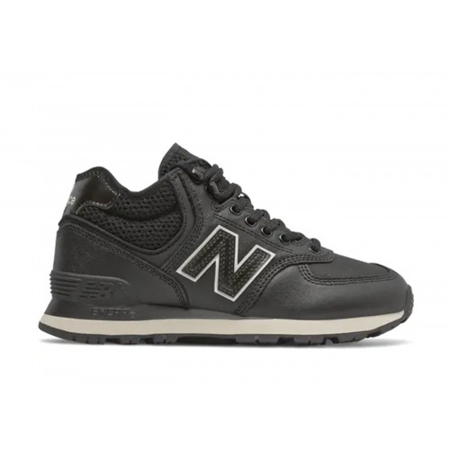 Кроссы New Balance 574 Mid Black Sea Salt - мужская сетка размеров