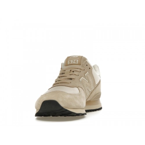 Кроссы New Balance 574 eYe Junya Watanabe MAN Cream - мужская сетка размеров