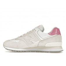 Женские кроссовки New Balance 574 Beige Pink Angora (W)