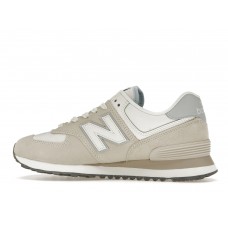 Женские кроссовки New Balance 574 Beige Pink (W)