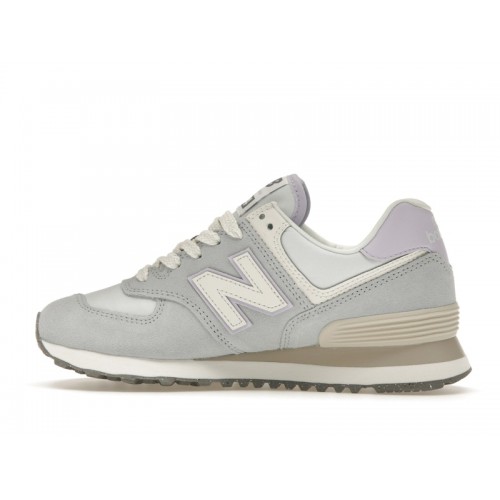 Кроссы New Balance 574 Light Pink (W) - женская сетка размеров