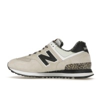 Женские New Balance 574 Leopard Print Grey Black (W)