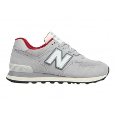 Женские кроссовки New Balance 574 Blue Varsity Red (W)