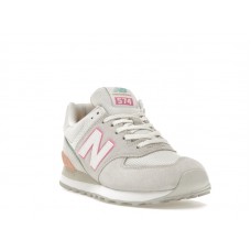 Женские кроссовки New Balance 574 Nimbus Cloud Peach Glaze (W)