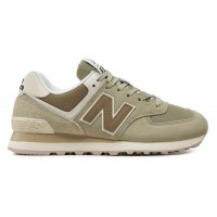 Женские кроссовки New Balance 574 Olivine Dark Stoneware (W)