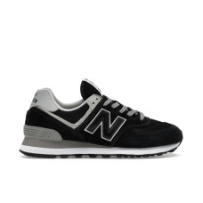 Женские New Balance 574 Black Grey (W)