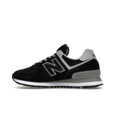 Женские New Balance 574 Black Grey (W)
