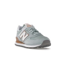 Женские кроссовки New Balance 574 Mint Orange (W)