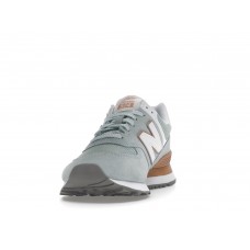Женские кроссовки New Balance 574 Mint Orange (W)