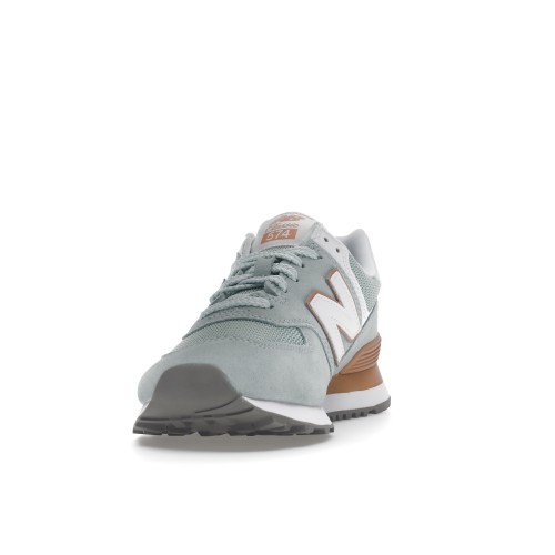 Женские кроссовки New Balance 574 Mint Orange (W)