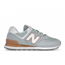 Женские кроссовки New Balance 574 Mint Orange (W)