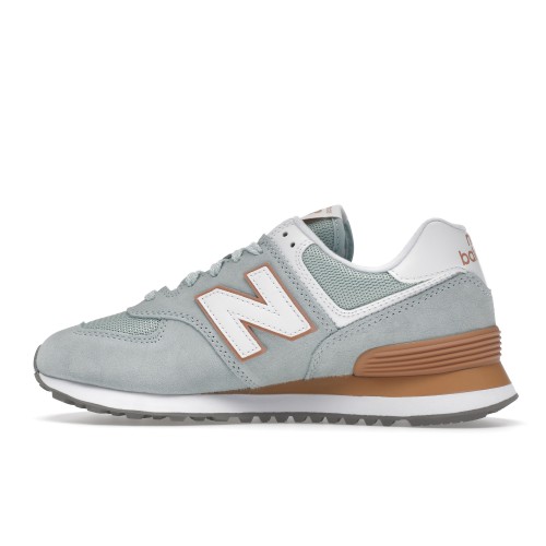 Женские кроссовки New Balance 574 Mint Orange (W)