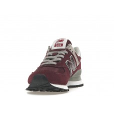 Женские New Balance 574 Core Burgundy White (W)