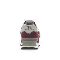 Женские New Balance 574 Core Burgundy White (W)