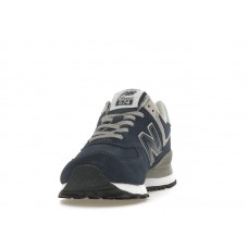 Женские кроссовки New Balance 574 Core Navy White (W)