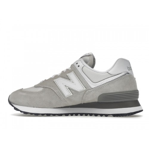 Кроссы New Balance 574 Nimbus Cloud White (W) - женская сетка размеров