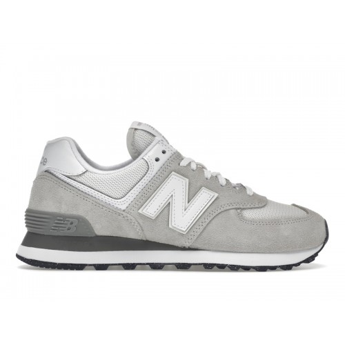 Кроссы New Balance 574 Nimbus Cloud White (W) - женская сетка размеров