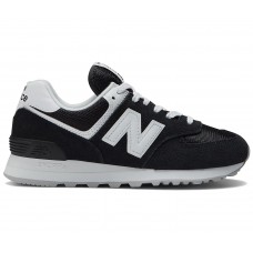 Женские кроссовки New Balance 574 Black White (W)