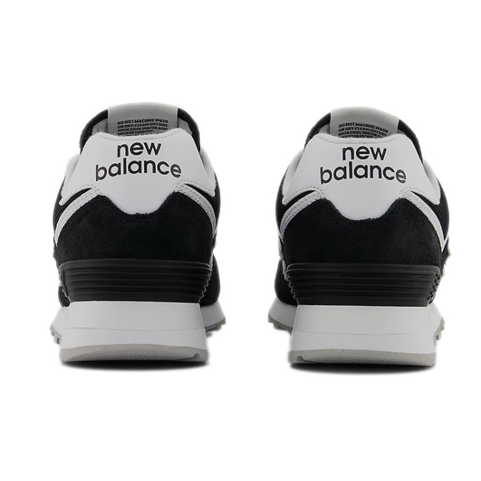 New Balance 574 Black White (W) - женская сетка размеров New Balance 574 Black White (W) - женская сетка размеров