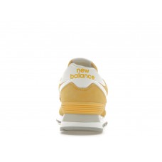 Женские кроссовки New Balance 574 Pastel Yellow White (W)
